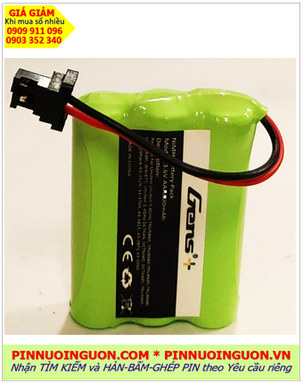 P-P511: Pin điện thoại bàn, Thay pin điện thoại Cordless phone P-P511/AA900mAh-3.6V/hàng có sẳn
